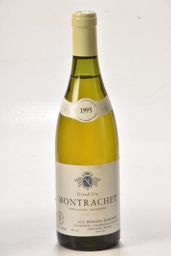 Montrachet Grand Cru 1995 Domaine Ramonet 3 bts