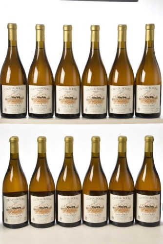 Vouvray Clos du Bourg Demi sec huet 2005 12 bts