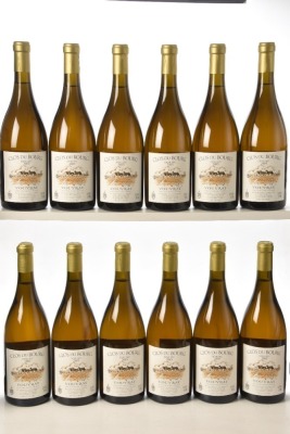 Vouvray Clos du Bourg Demi sec huet 2005 12 bts