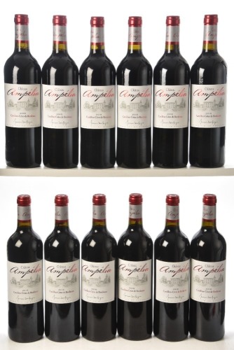 Chateau Ampelia Cotes de Castillon OWC 2018 12 bts In Bond