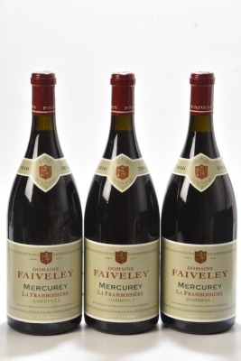 Mercurey 'La Framboisiere Domaine Faiveley Mags 2016 3 150cl bts