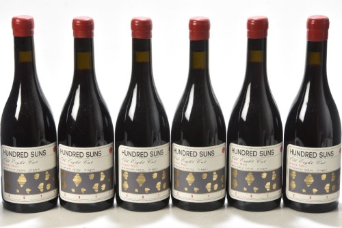 Hundred Suns Old Eight Cut Pinot Noir 2017 6 bts