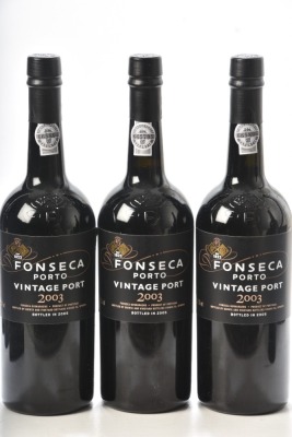 Fonseca Vintage port 2003 3 bts