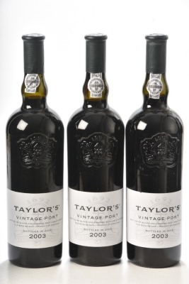 Taylor's Vintage port 2003 3 bts