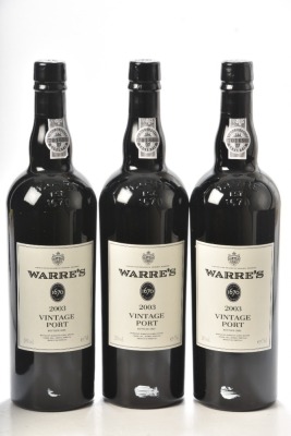 Warre Vintage port 2003 3 bts