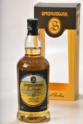 Springbank Local Barley 10YO 55.6% 2021 Release 2012 1 70cl bt From professional Storage in Hampshire