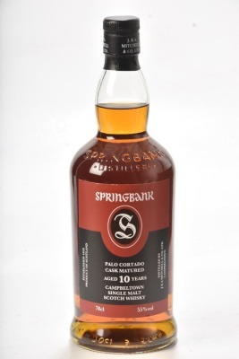 Springbank 10YO Palo Cortado Finish 55% 1 70cl bt From professional Storage in Hampshire