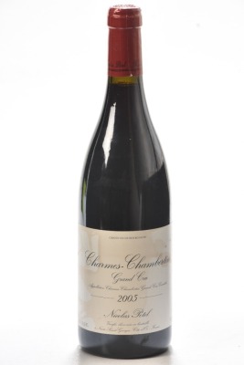 Charmes Chambertin 2005 Nicolas Potel 1 bt Stained Label