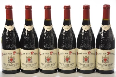 Chateauneuf du Pape Clos des Papes 2006 6 bts