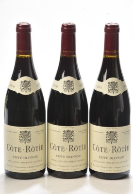 Cote Rotie Cote Blonde Rostaing 2009 3 bts