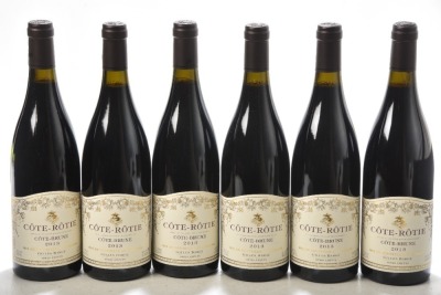 Cote Rotie Cote Brune Domaine Barge 2013 6 bts