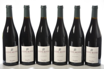 Cote rotie Domaine Clusel Ro Chateau 2016 6 bts