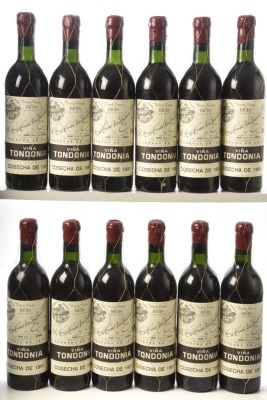 Lopez de Heredia Vina Tondonia Gran Reserva Rioja 1991 12 bts