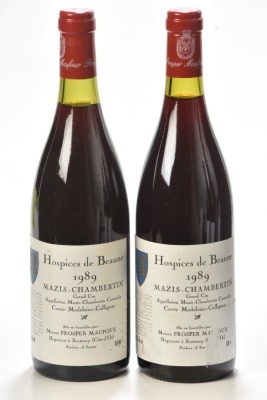 Mazis Chambertin Grand Cru Hospices de Beaune 1989 Cuvee Madeline - Collignon Maison Prosper Maufoux 2bts