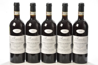 Barolo Monvigliero 2008 GB Burlotto 5 bts OCC