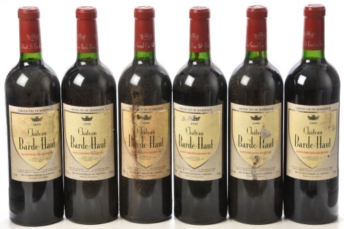 Chateau Barde-Haut 2000 Saint Emilion 6 bts