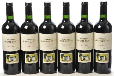Chateau Lagrezette Malbec 2008 Cahor 6bts