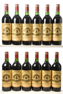 Chateau Angelus 1995 Saint Emilion 12 bts OWC