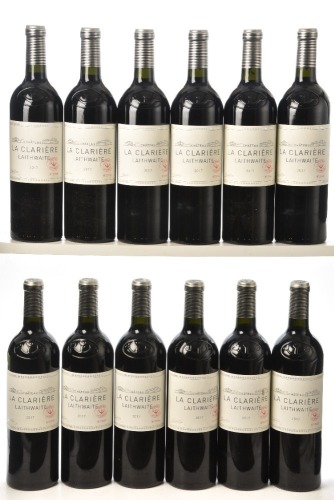 Chateau La Clariere 2017 Castillon Côtes de Bordeaux 12bts OWC