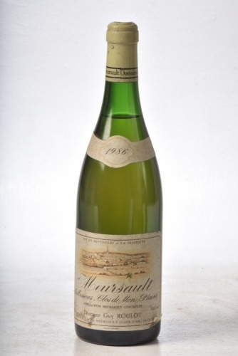 Meursault Les Tessons, Clos de Mon Plaisir 1986 Domaine Roulot 1 bt