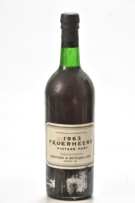 Feuerheerd Port (Hedges & Butler) 1963 1bt