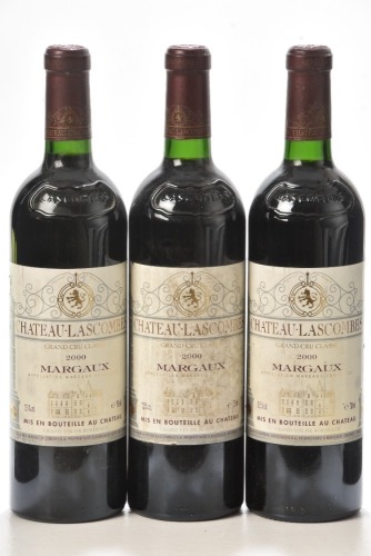 Chateau Lascombes Margaux 2000 3 bts