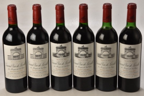 Chateau Leoville Las Case Mixed Case 6 bts Ex Chateau OWC In Bond