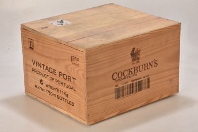 Cockburns Vintage Port 2011 6 bts OWC