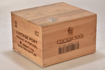 Cockburns Vintage Port 2011 6 bts OWC