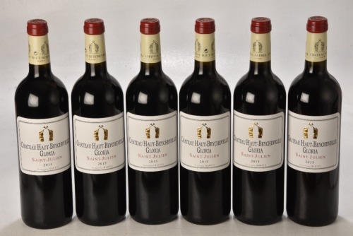 Chateau Haut-Beychevelle Gloria 2015 Saint Julien 6bts OWC