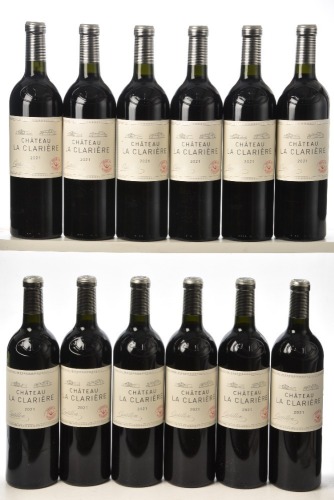 Chateau La Clariere 2021 Castillon Côtes de Bordeaux 12bts OWC