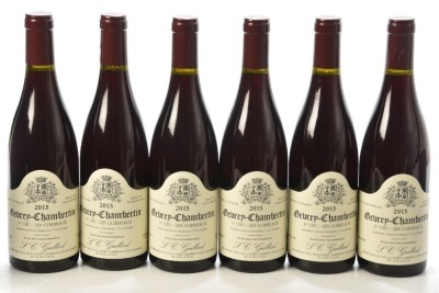 Gevrey Chambertin 1er Cru Les Corbeaux 2015 Domaine S C Guillard 6 bts OCC In Bond