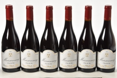 Marsannay Clos de Jeu 2021 Domaine Charles Audoin 6 bts OCC In Bond