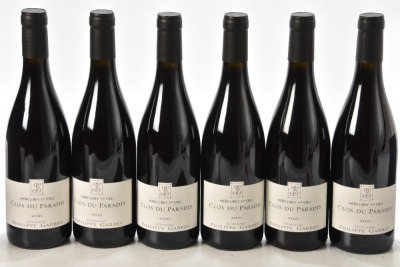 Mercurey Clos Du Paradis 2021 Domaine Phillippe Garrey 6 bts OCC In Bond