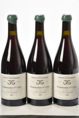 Pommard 1er Cru Les Epenots 2021 Domaine Joannes Violot Guillemard 3 bts OCC In Bond