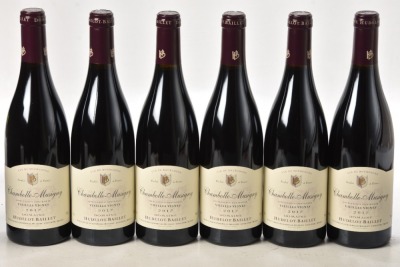 Chambolle Musigny Vieilles Vignes 2017 Domaine Hudelot Baillet 6 bts OCC In Bond