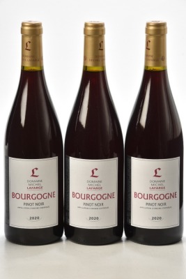 Bourgogne Pinot Noir 2020 Domaine Michel Lafarge 3 bts OCC In Bond