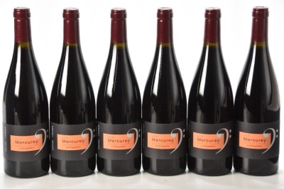 Mercurey Rouge La Brigadiere 2018 Domaine Alain Hasard 6 bts OCC In Bond