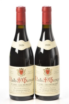 Nuits St Georges 1er Cru Les Murgers 2020 Domaine Hudelot Noellat 2 bts In Bond
