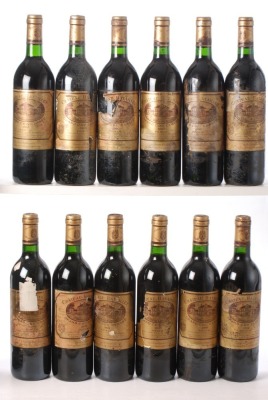 Chateau Batailley 1990 Pauillac 12 bts