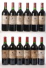 Chateau Lacoste Borie 1989 Pauillac 12 bts