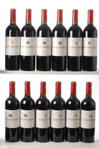 Saint Emilion Grand Cru Par Maison Sichel 2011 Saint Emilion 12bts