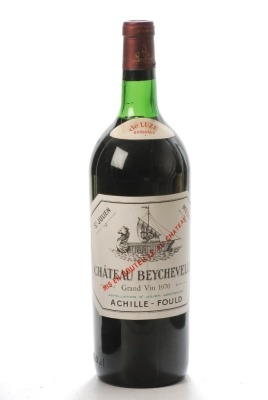 Chateau Beychevelle 1970 Saint Julien 1 Mag From an underground cellar in Little Venice, London
