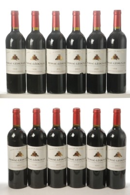 Pessac Leognan Par Maison Sichel 2008 Pessac Leognan 12bts (2x6)