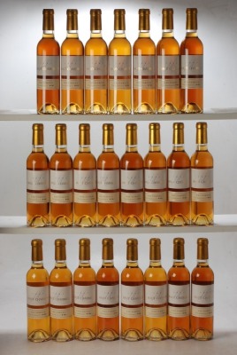 Chateau Haut Charmes 2007 Sauternes 23 Hlf bts From an underground cellar in Little Venice, London