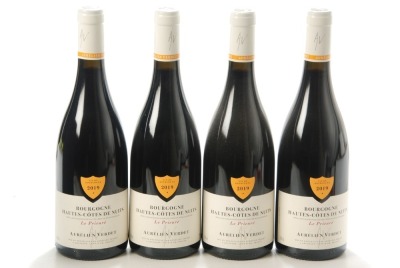 Hautes Cotes de Nuits Le Prieure 2019 Domaine Aurelien Verdet 4 bts In Bond