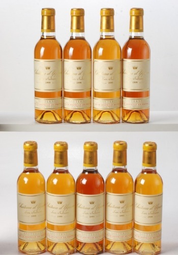 Chateau d Yquem 1999 Sauternes 9Hlf bts From an underground cellar in Little Venice, London
