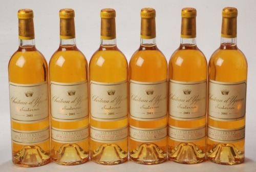 Chateau d Yquem 2001 Sauternes 6 bts From an underground cellar in Little Venice, London