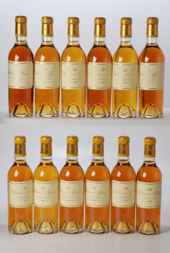 Chateau d'Yquem 2007 Sauternes 12hf bts In Bond