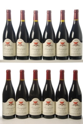 Bourgogne Rouge 2011 Domaine Audiffred 12 bts OCC In Bond